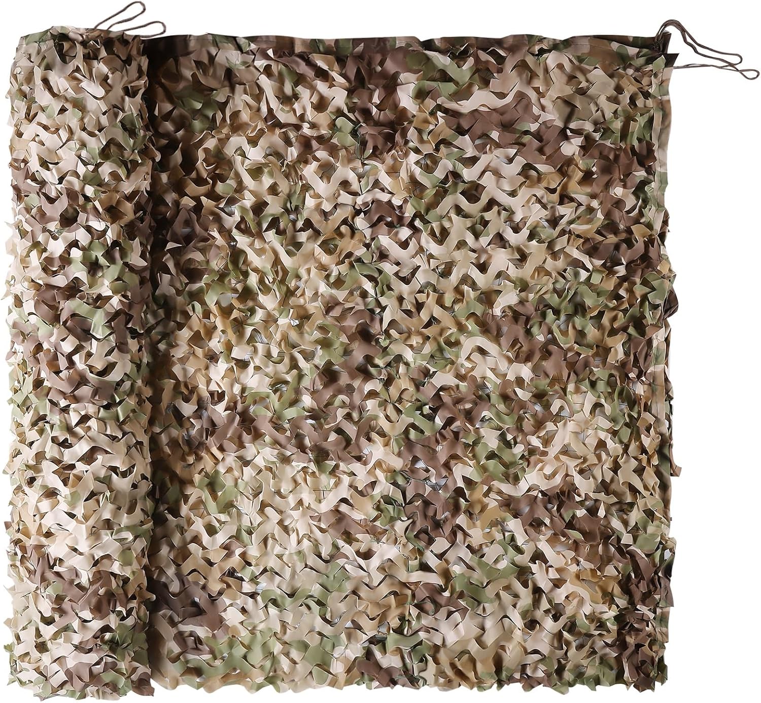 Camo Netting Camouflage Netting 6.5ft×10ft,10ft×10ft, 20ft×20ft,with Mesh Backing, Hunting Blind Nets, Sunshade Canopy, Army Tarp Fence Net for Party Decoration, Photograph and Car Cover