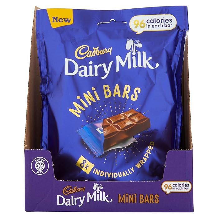 Buy Cadbury Dairy Milk Chocolate Mini Bars Individually Wrapped 6 x 144