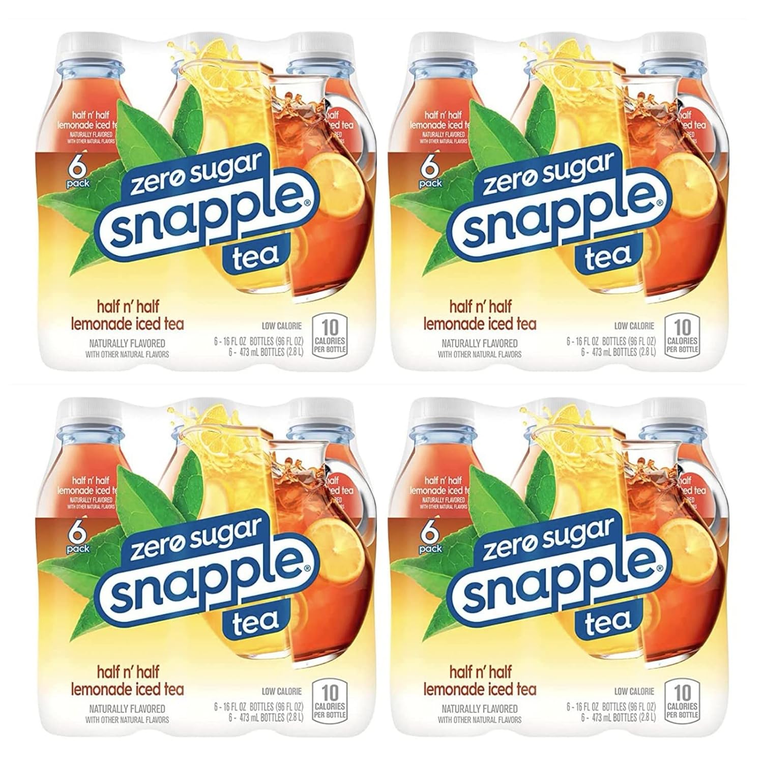 Snapple Zero Sugar Half & Half All Natural Lemonade Iced