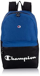 Champion Unisex Adult Manuscript Backpacks, Blue, One Size US