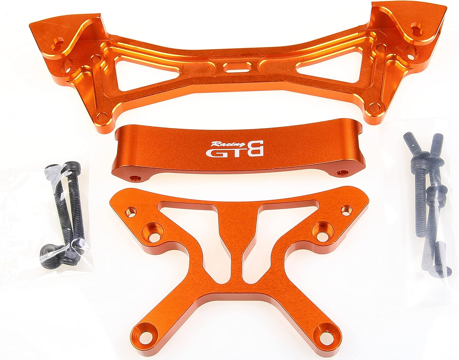 Bracelet D'amortisseur Aluminium CNC Pour HPI Baja 5B SS 1/5 - GTB, Avant/arrière, Essence