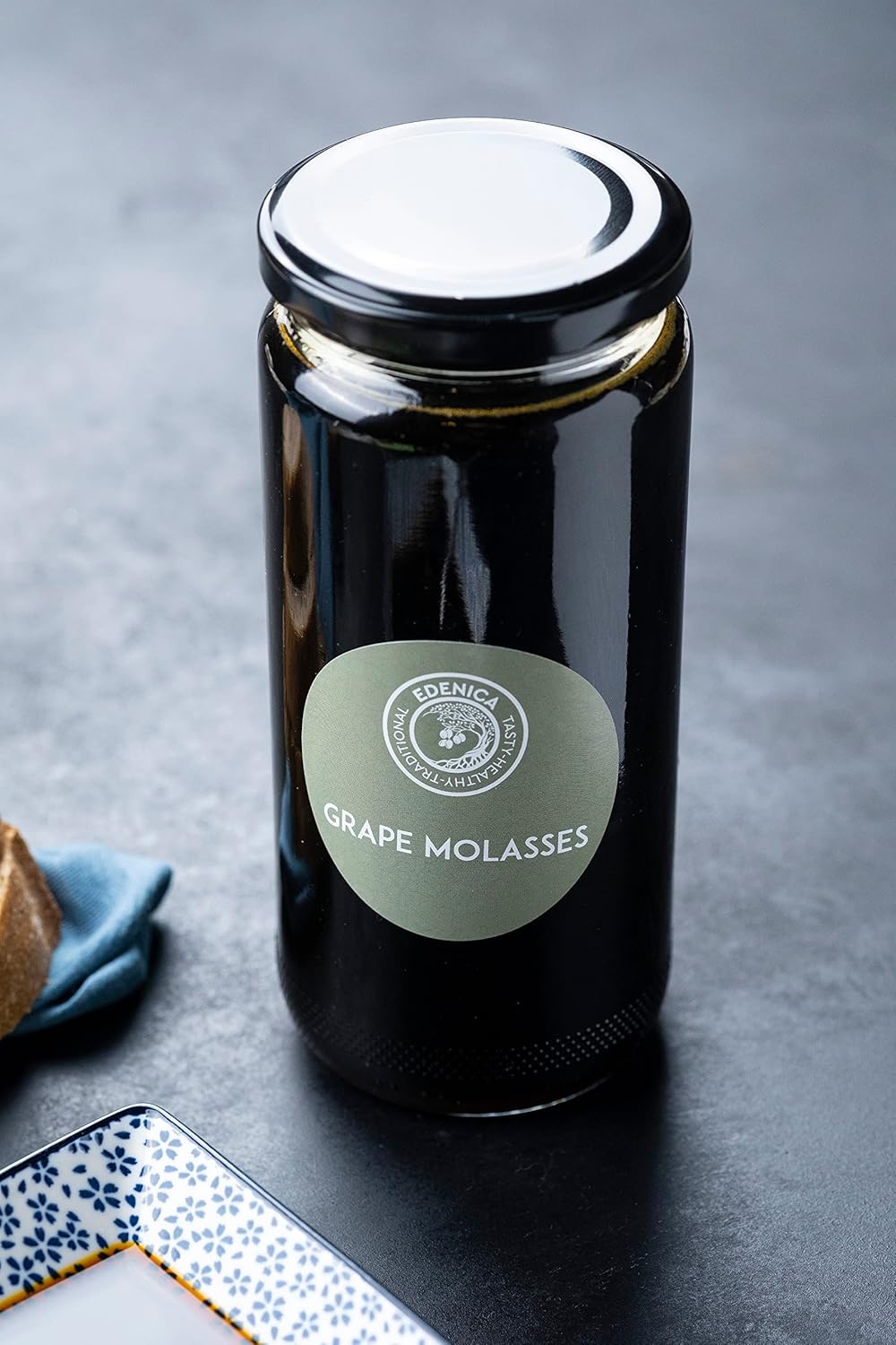 Edenica's Anatolian Grape Molasses: A Delicious and Unique Sweetening Ingredient for Your Recipes/Grape Syrup Natural Molasses 600gr- 21oz