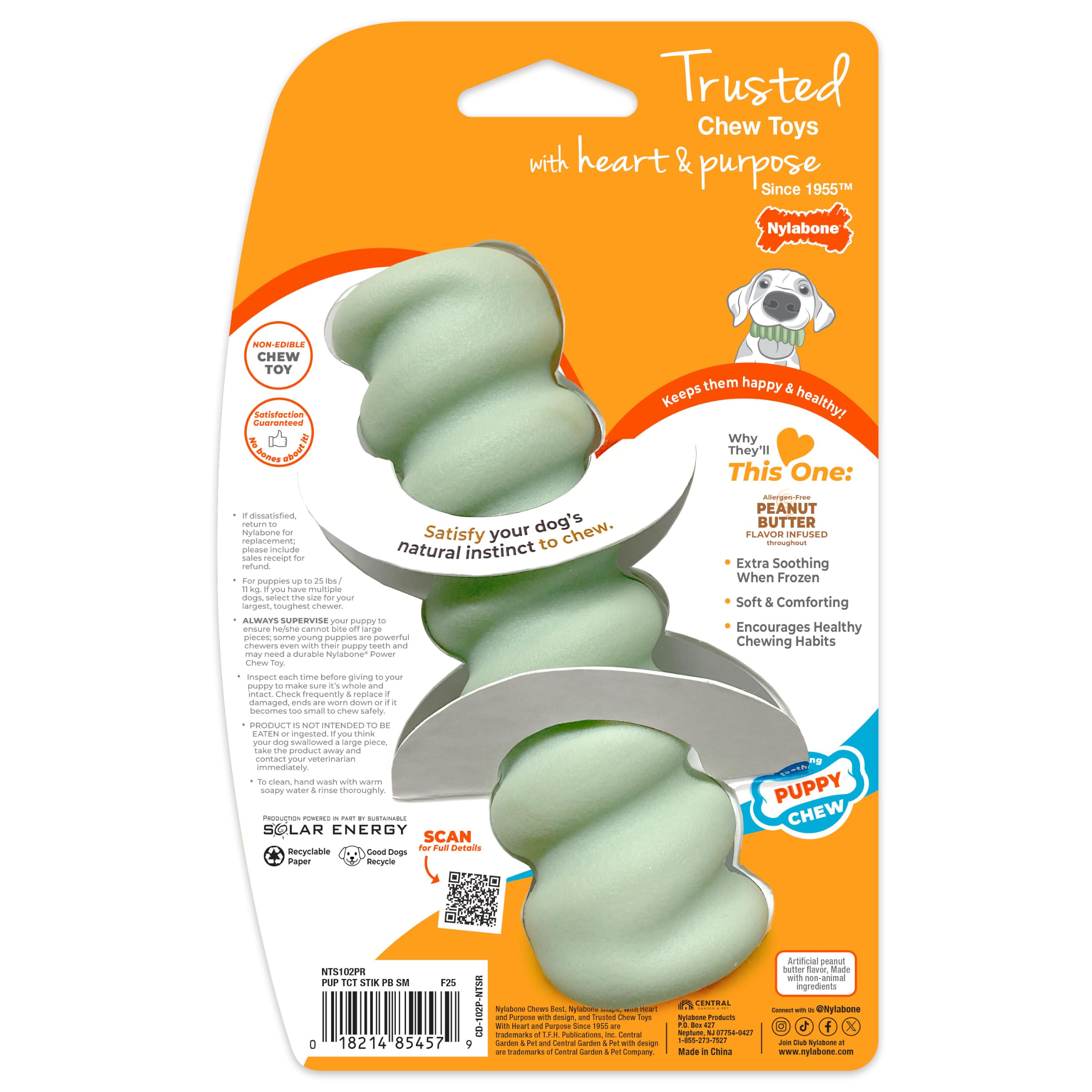 Nylabone Dotykowe zabawki dla szczeniaków Rozmiar S/standardowy (1 sztuka)