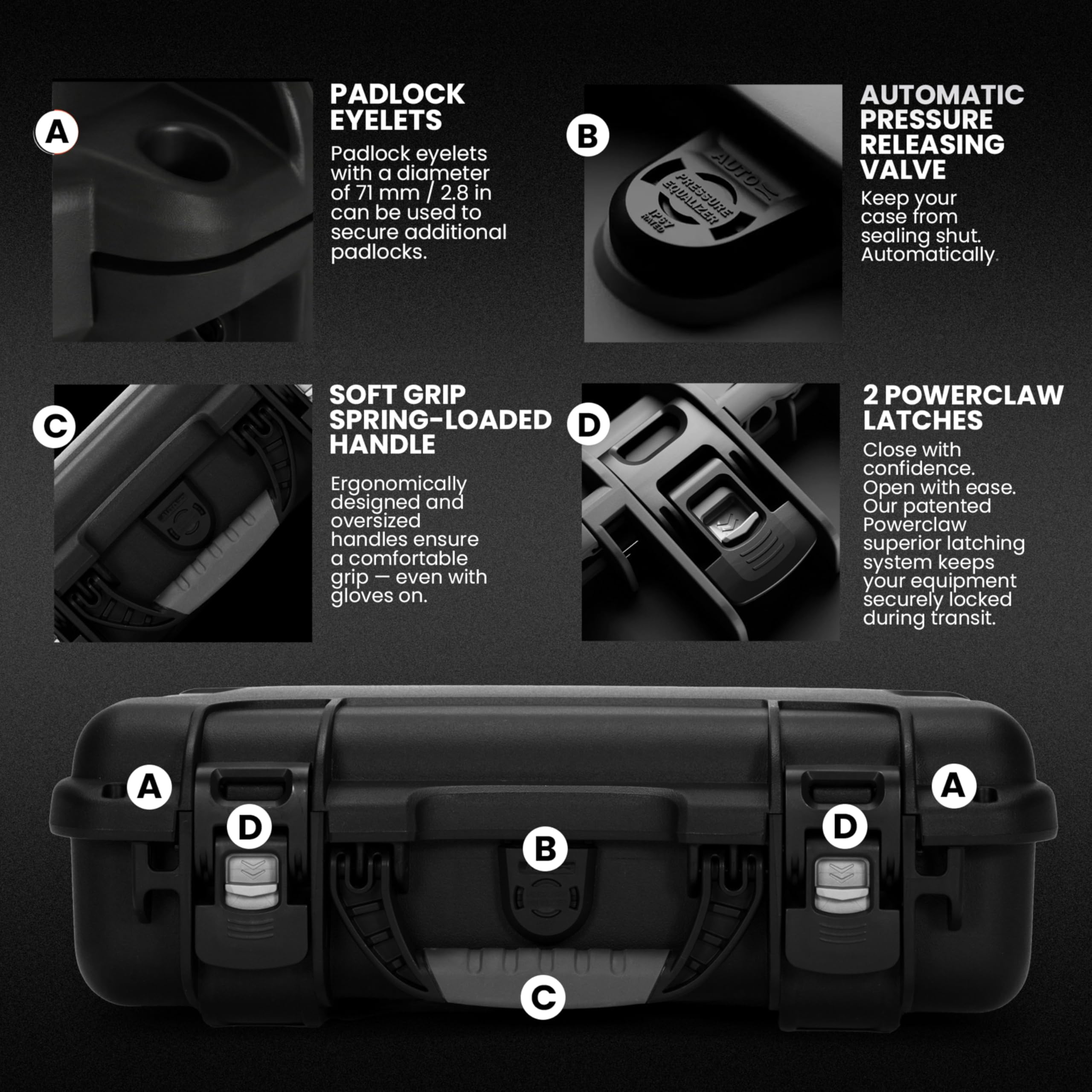 NANUK Plasitcase Inc case