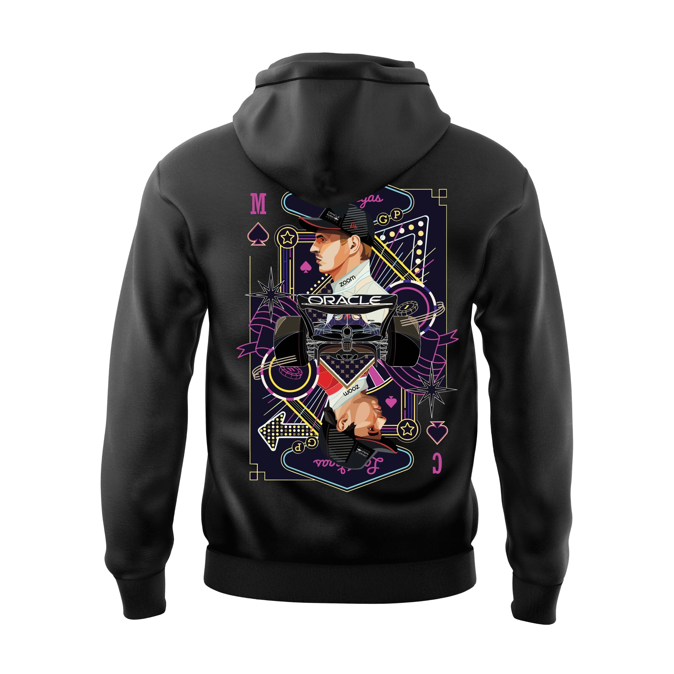 dudeme Motorsport Hoodie Black Unisex Hoodie Sweatshirt for Car Enthusiast 100% Cotton Hooded Neck Regular Fit Formula One Hoodie-picture-23