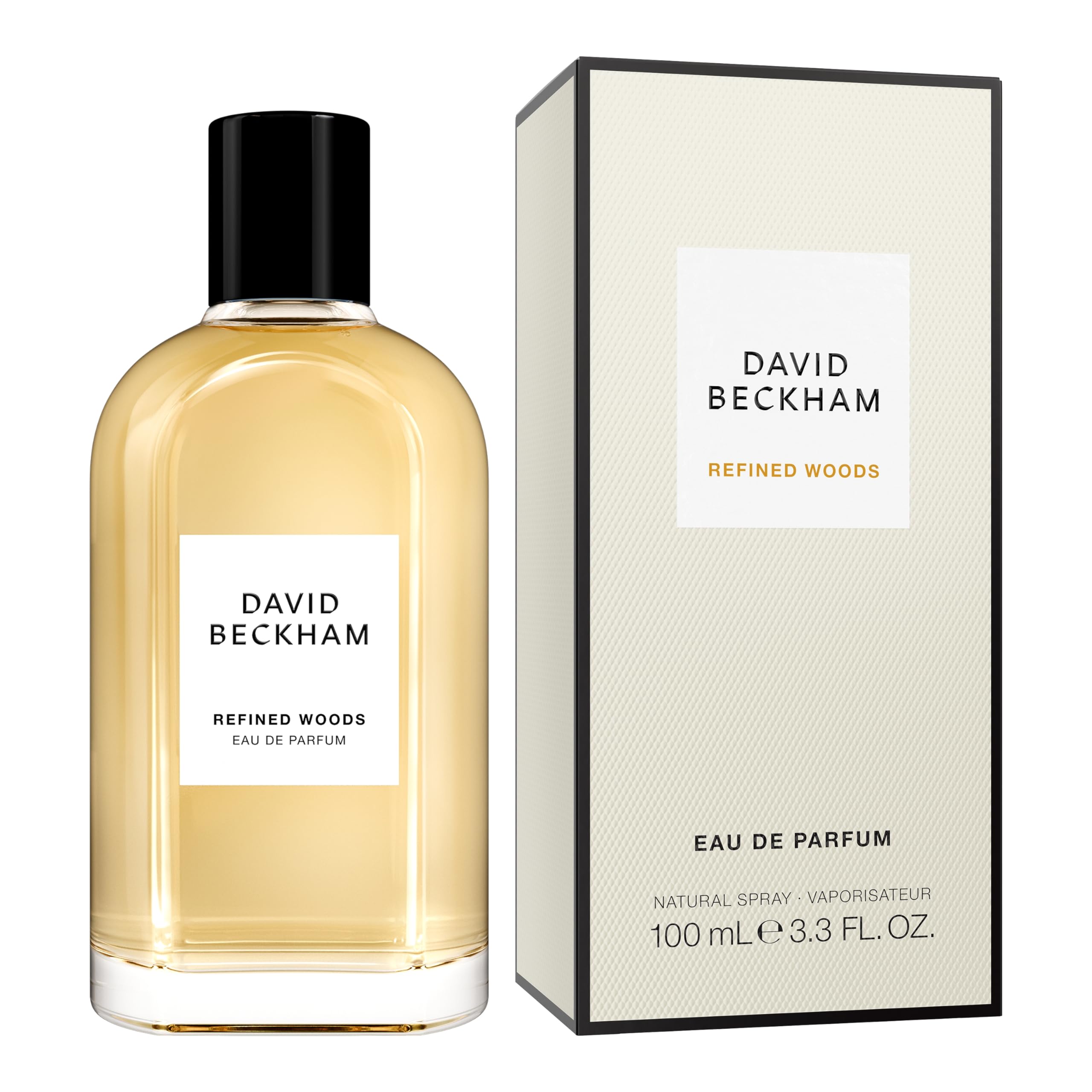 David Beckham, Eau de Perfume Refined Woods, Profumo Uomo, 100 ml