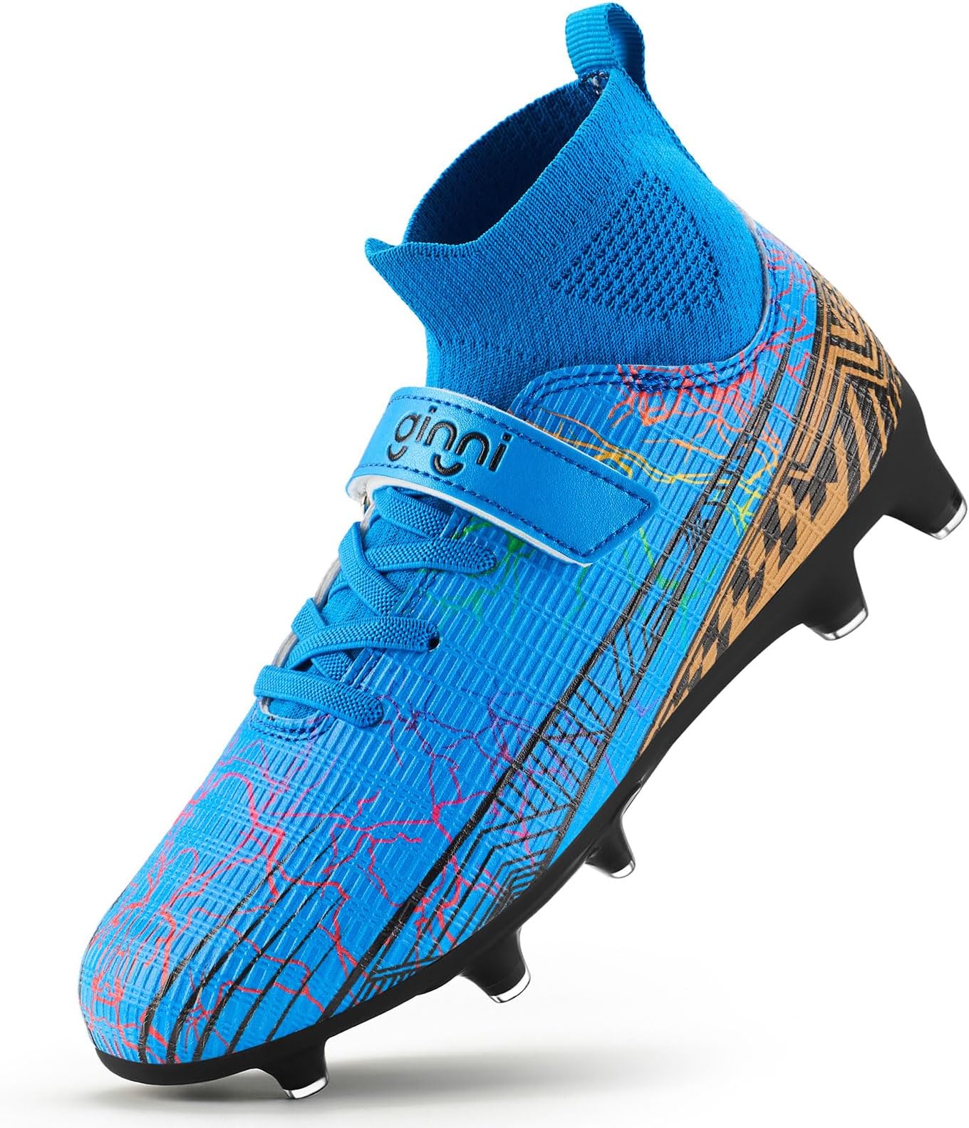 blue nike football cleats