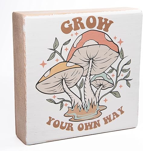 RIDGECRAFT Bonita decoración de habitación para niñas adolescentes, decoración de hongos, bonita decoración de escritorio, decoración de oficina