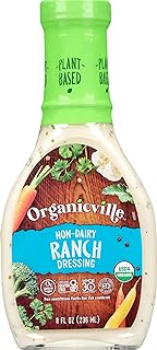 29 Vegan Flatbread Pizza Recipes That Everyone Can Enjoy 66 Organicville Dairy Free Ranch Dressing - Creamy, Plant Based Ranch, Glut...