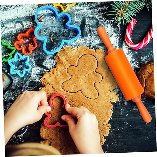 Miniatura 6 de STOBOK Mini rodillos para niños, herramientas de masa para el hogar, cocina, niños, paquete de 3 (color al azar)