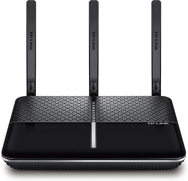 TP-Link AC1600 Wireless Dual Band Gigabit VDSL/ADSL Modem Router for Phone Line Connections (BT Infinity, TalkTalk, EE and PlusNet Fibre) 2 USB, 2.0 Ports, UK Plug (Archer VR600)