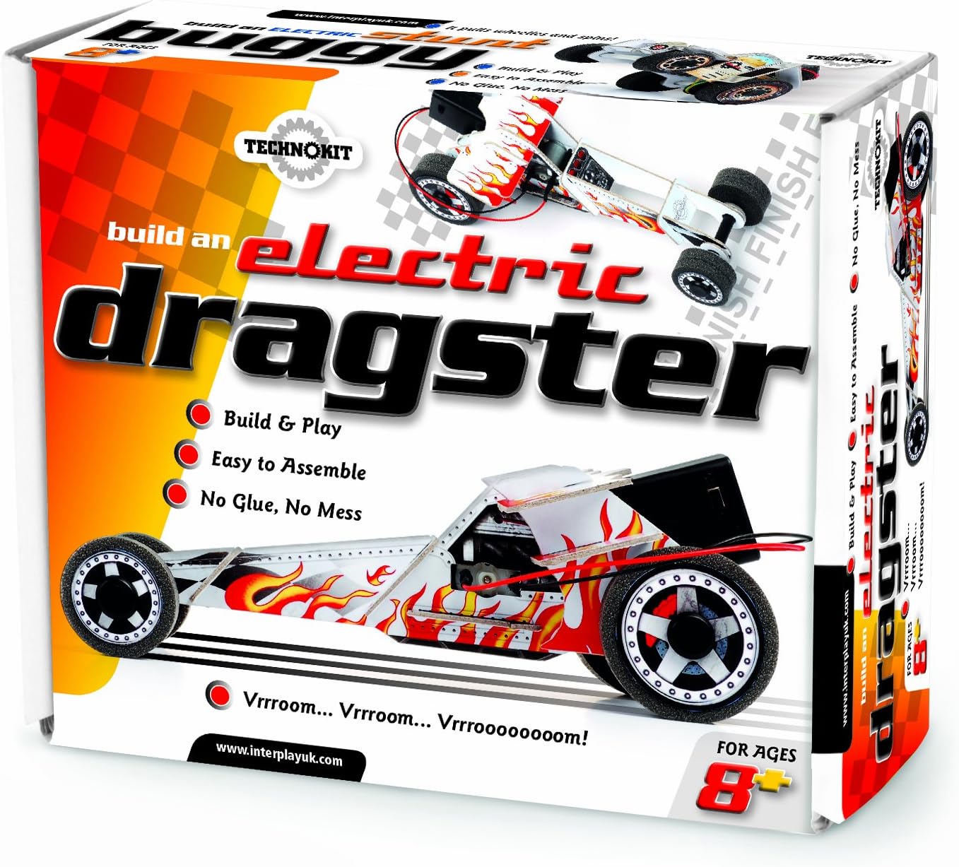 Techokit, Build An Electric Dragster Car kit, TS013