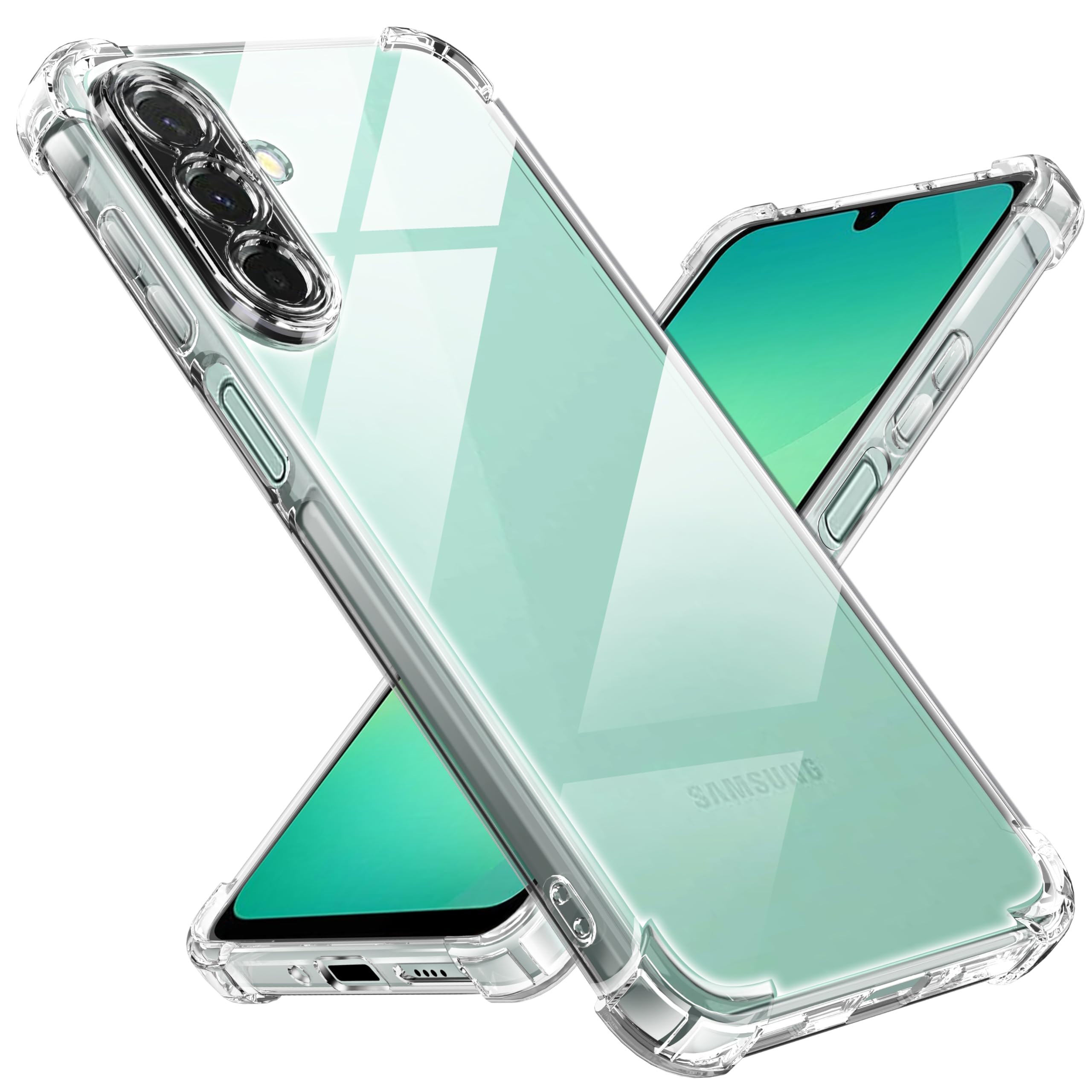 Tentoki für Samsung Galaxy A26 5G hülle,[Anti-Vergilbung] [Deutsche Material] [Ultra Dünn],handyhülle für Samsung Galaxy a26 5g - Durchsichtig