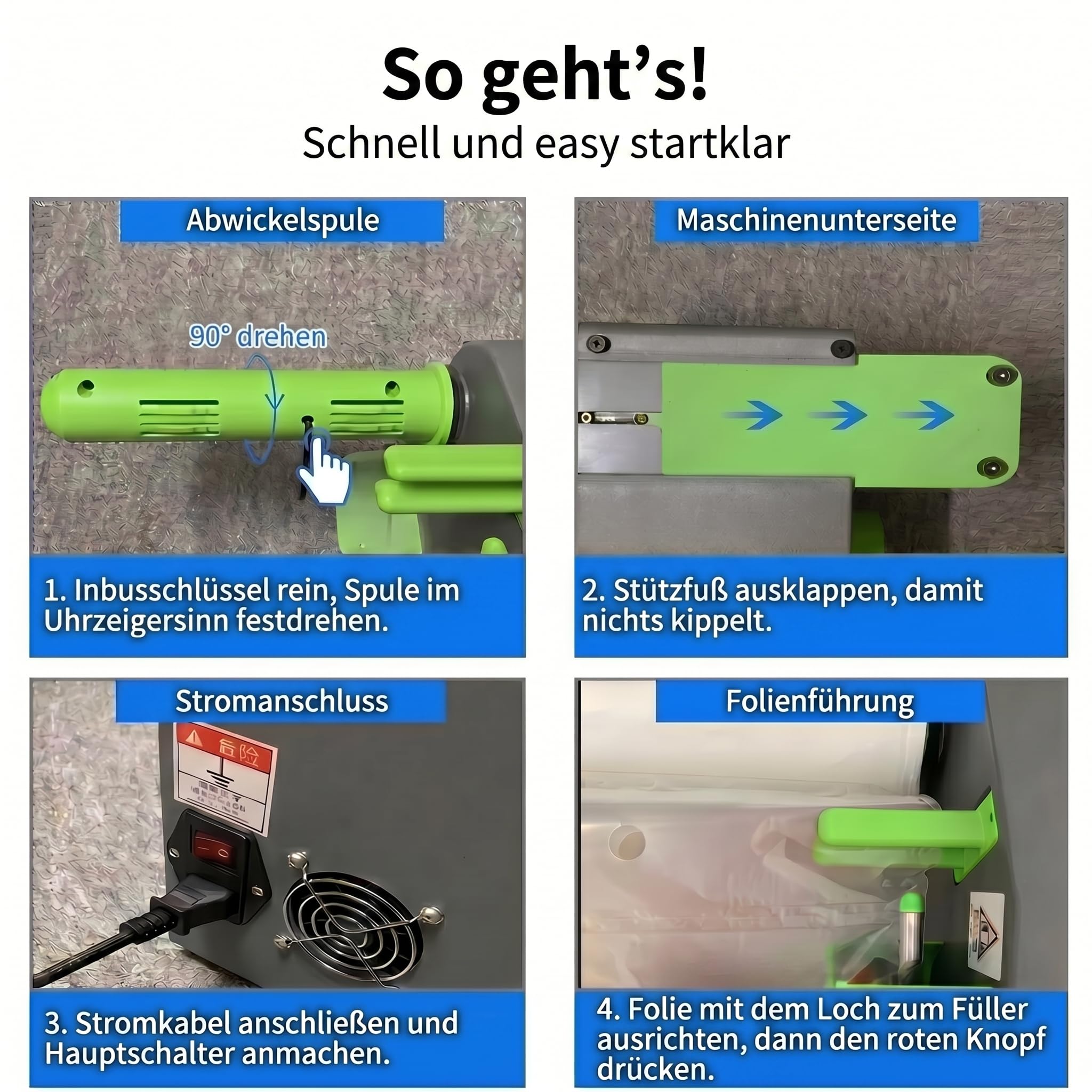 Luftpolstermaschine für Luftkissenfolie 300mm Bubble Film, kompakte Verpackungsmaschine mit digitaler Steuerung