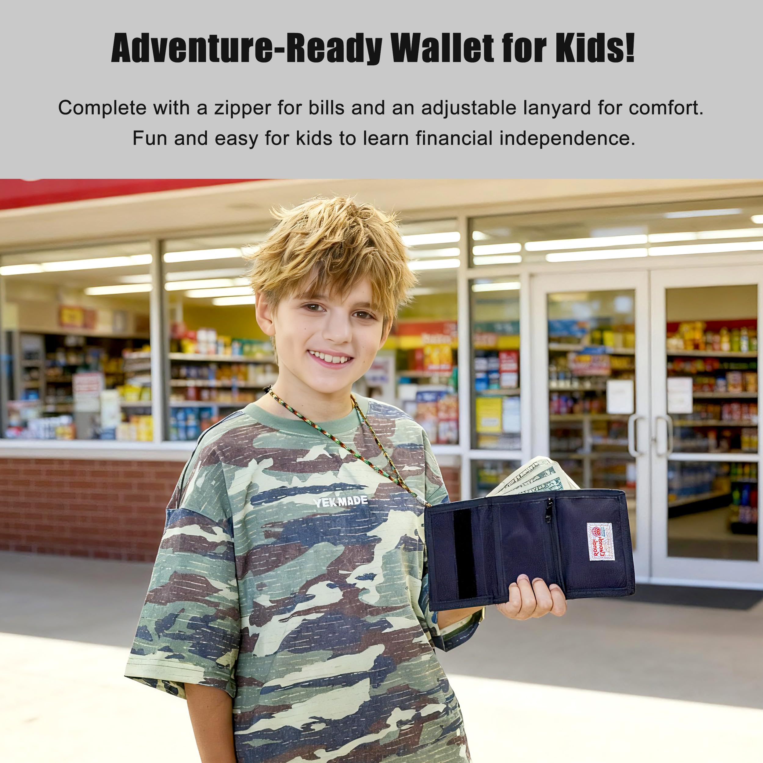 Rough Enough Teen Wallet