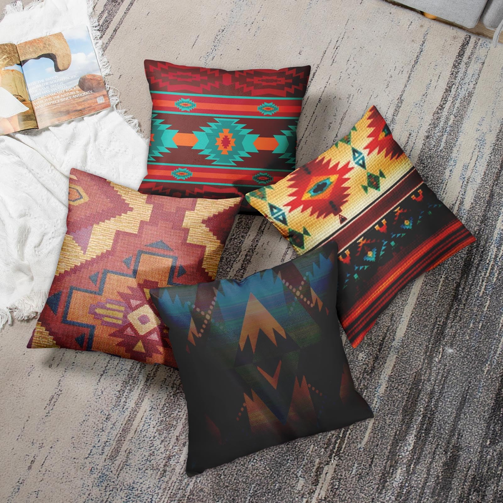 Housse De Coussin Carrée Fausse Fourrure (40 X 40 Cm) Sibérie Grise - Déco Textile