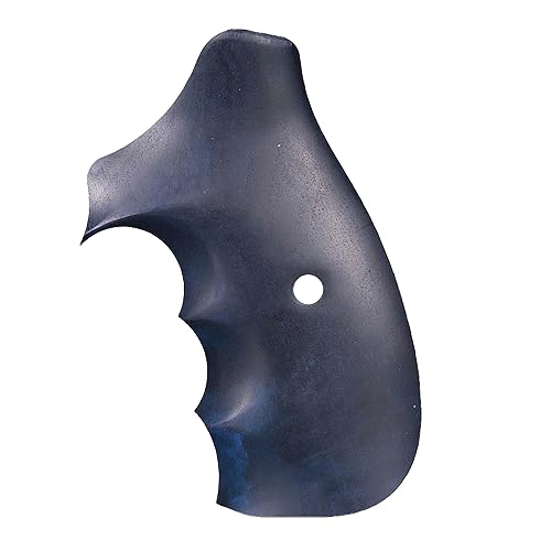 S&W Revolver Natural Wood Grip 3D Texture with Carving Perfect for Your Holster Weapon Speed (Vari 6)