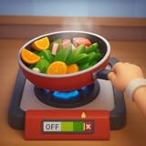 Simple cooking steps like mixing, slicing, frying, and baking