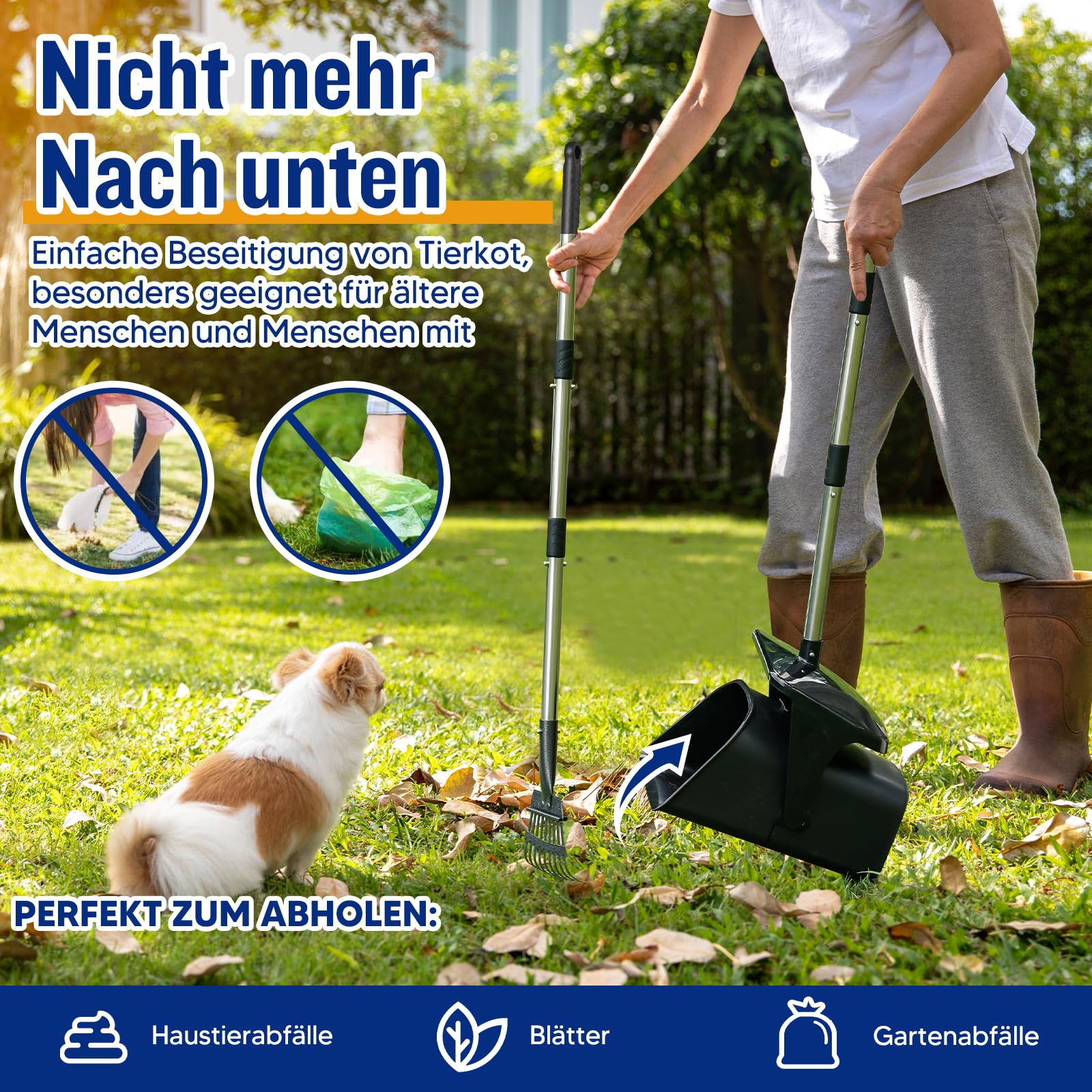 Snagle Paw Szufla do odchodów psa dla dużych psów