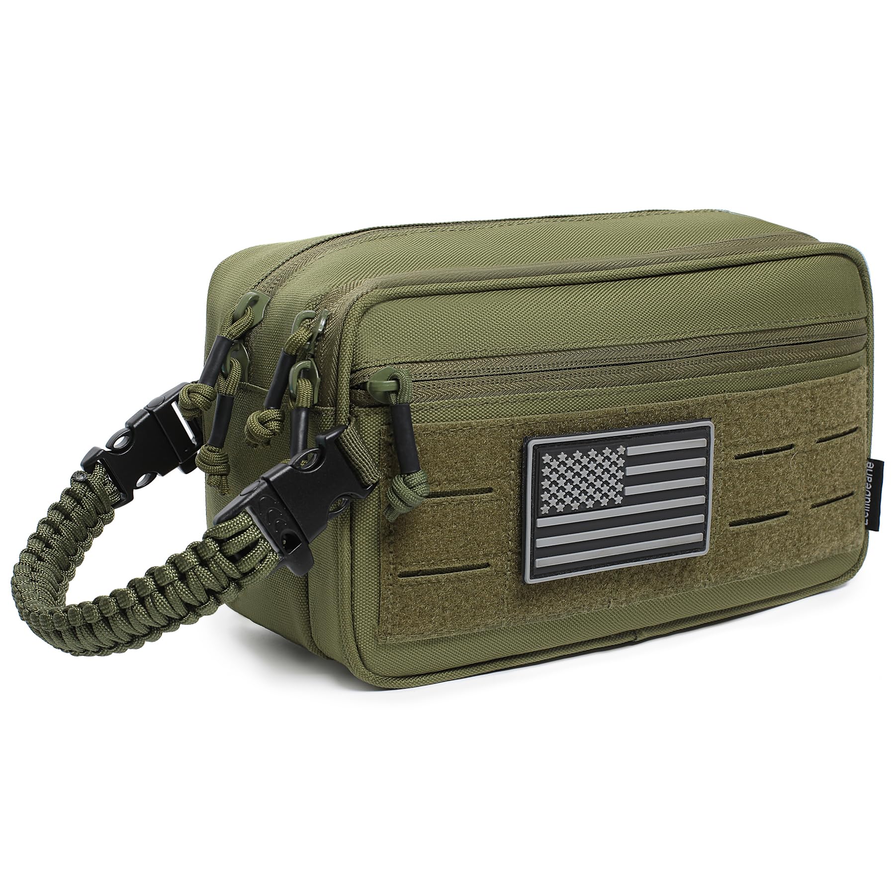 Lemubeane Tactical Toiletry Bag for Men Dry Wet Separate Dopp Kit Travel Hygiene Bag EDC Utility Tool Molle Pouch Mens Shaving Kit Travel shower Bags