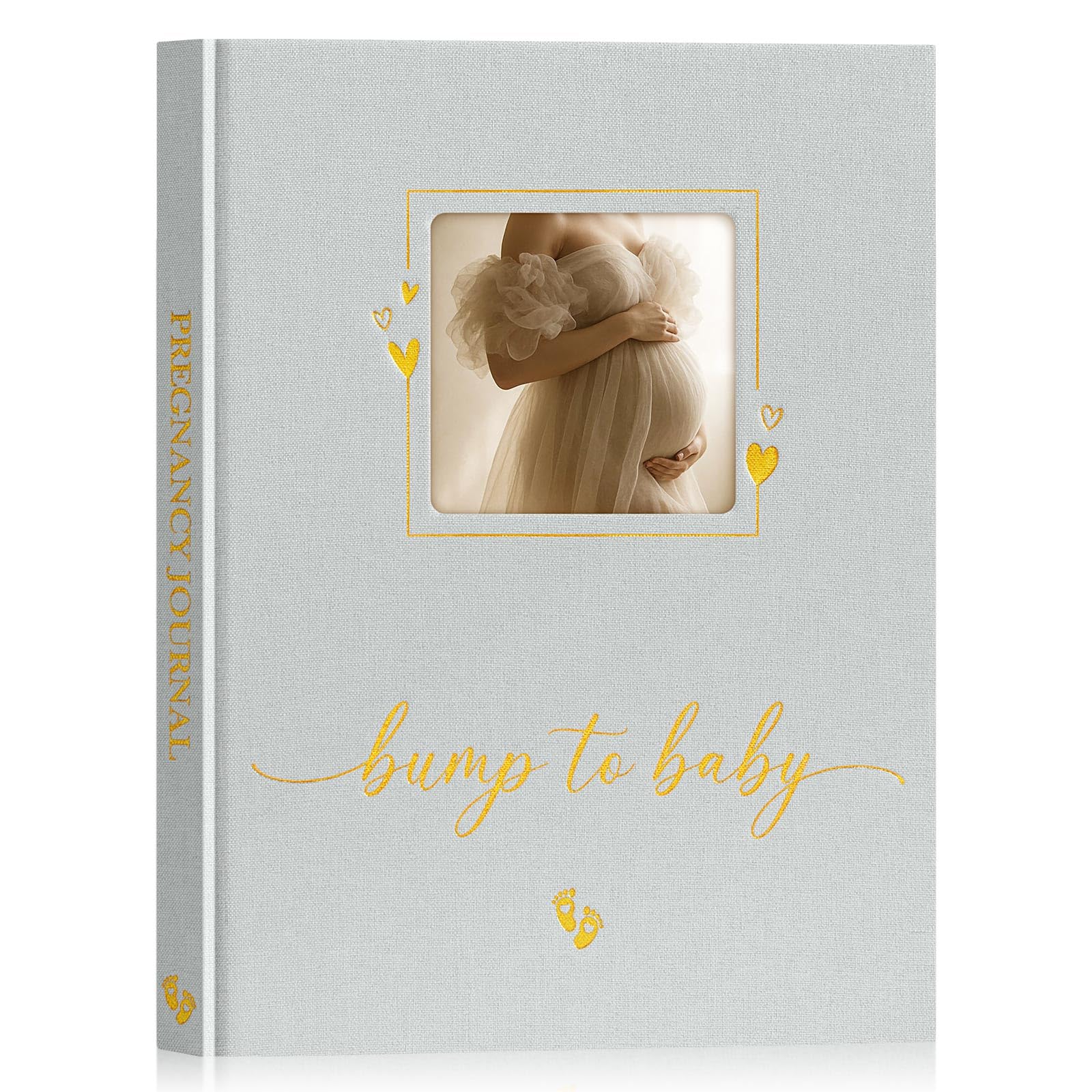 Lanpn My Pregnancy Journal Memory Book for First Time Mom 156 Page Pregnant Announcement Must Have Planner