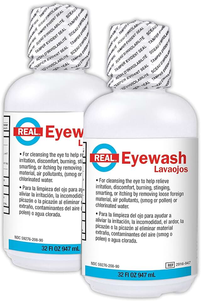 saline solution eye wash