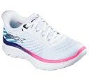Skechers Women Summits Plus - Bright Burst Slip INS Shoe White/Multi gallery image