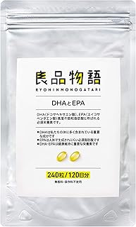 [Amazon限定ブランド] 良品物語 スーパーフィッシュオイル DHA×EPA 120日分