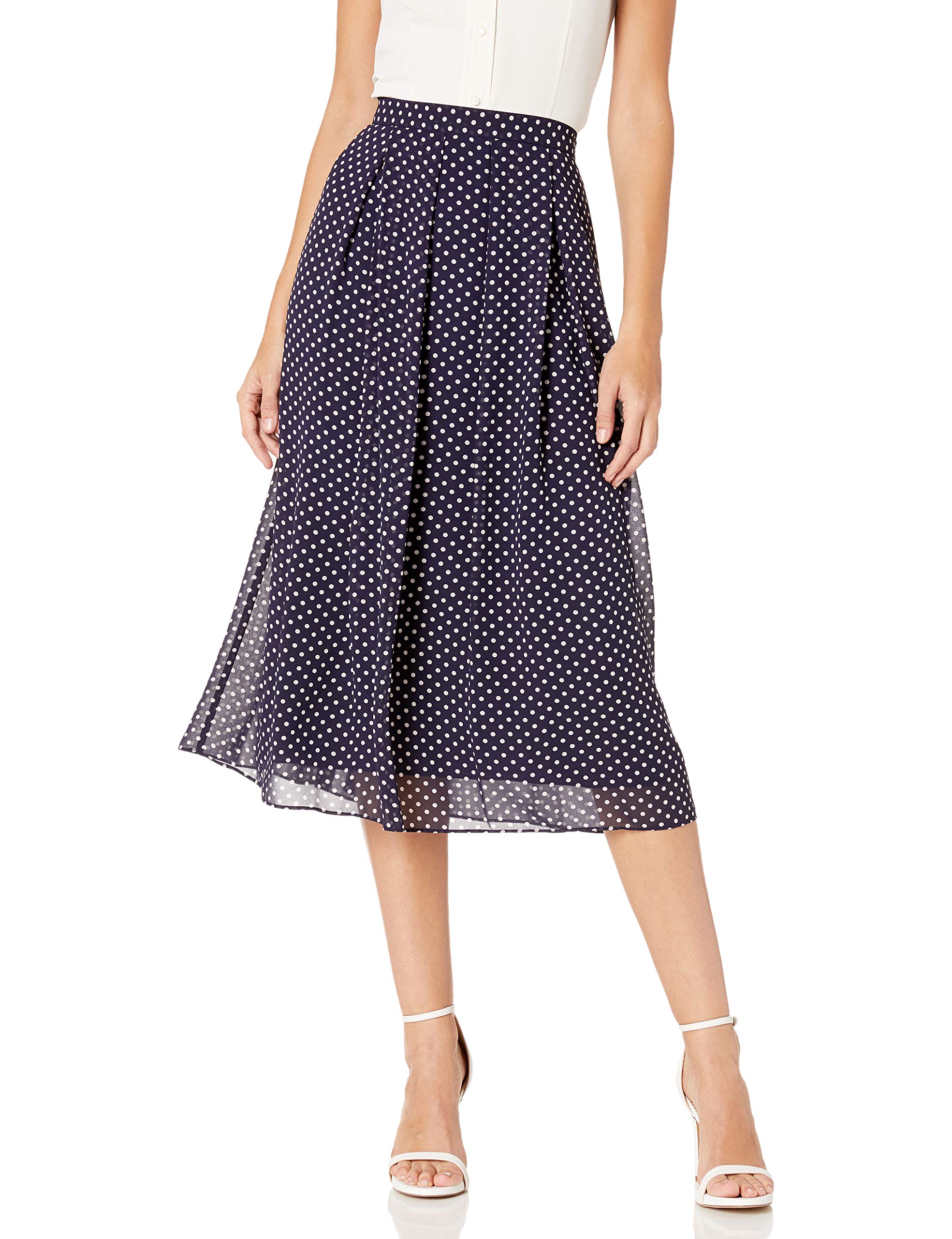 Anne Klein Spódnica Kobiety Pleated Maxi Skirt