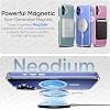 Origin Series Premium Quality Magsafe Compatible Case for Minesk iPhone 16 Plus Crystal Clear Super Transparent Material and Thinned 3D True Magnetic Circle (16 Plus)