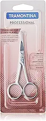 Tesoura de Pelos e Unha para Bebês Tramontina em Aço Inox 4'