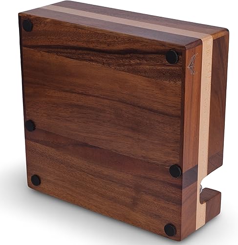 Miniatura 7 de Caja de golpe de café espresso KNODOS con estación de compactado de 54mm para accesorios de espresso Breville, portafiltro de altura ajustable,