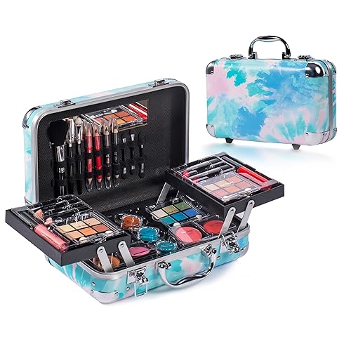 Miniatura 13 de Hot Sugar Kit de Maquillaje Todo en Uno para Adultos y Niñas - Juego Completo de Maquillaje para Principiantes Incluye Paleta de Sombras de Ojos, B
