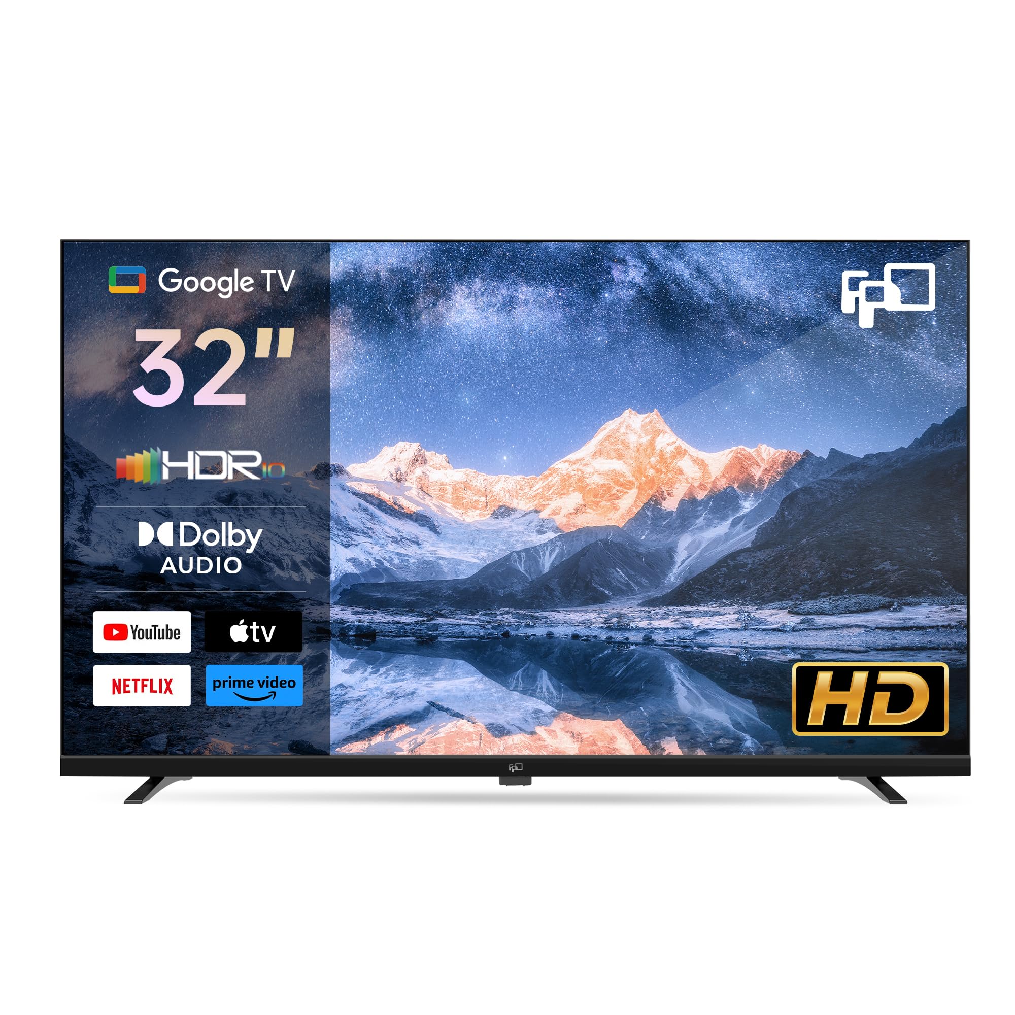 fpd smart tv 32 inch hd led google tv con google play