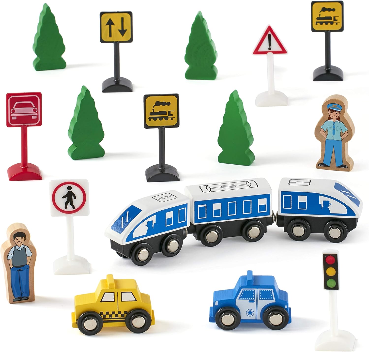 Buy 40pc Imaginarium Road Rail Train Set at Ubuy UK