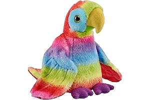 Wild Republic Pocketkins Eco Rainbow Macaw: Your Colorful Companion