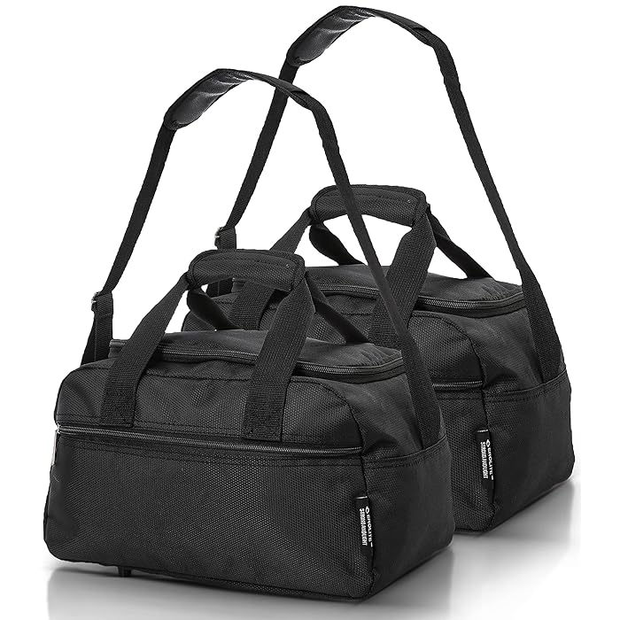 Buy 40x20x25 New 2021 Ryanair Maximum Size Holdall Cabin Luggage Under Seat Flight Bag (Black X