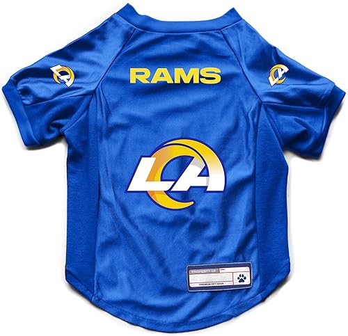 Miniatura 28 de Littlearth NFL Tampa Bay Buccaneers - Camiseta elástica para mascotas con el color del equipo, talla M