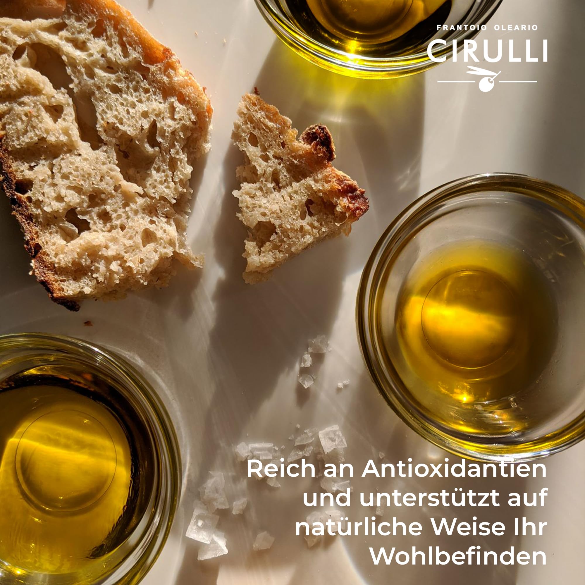 Cirulli Italienisches Natives Olivenöl Extra - 5L - Bag-in-Box mit Seitentap - Kaltgepresstes Premium EVOO - Altes Olivenöl Extra Vergine - Frühe Ernte - Handgepflückt - Reich an Polyphenolen