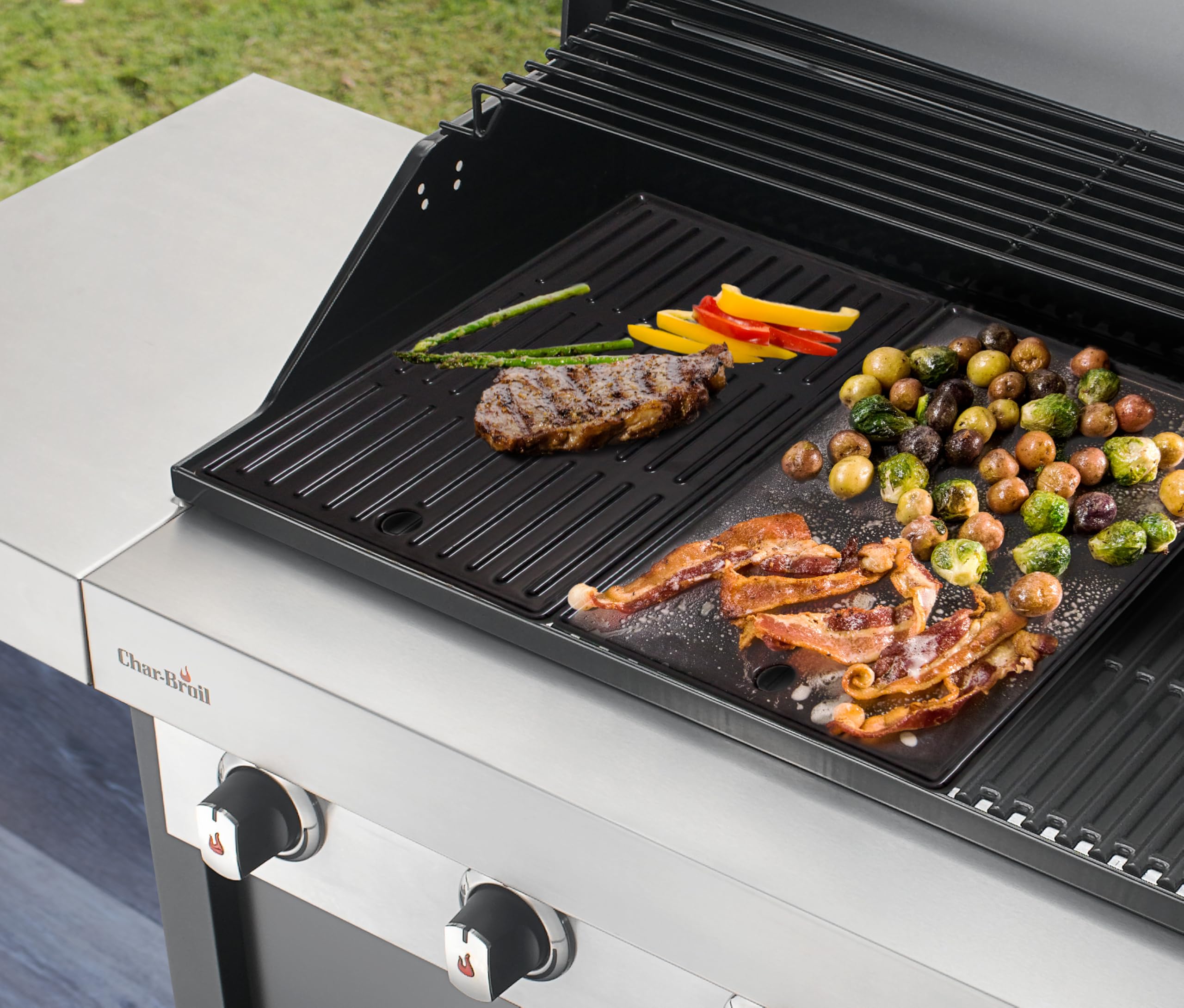 Char-Broil 140004 - Preiu Wetterschutzhaube für 3-Brenner-Grills