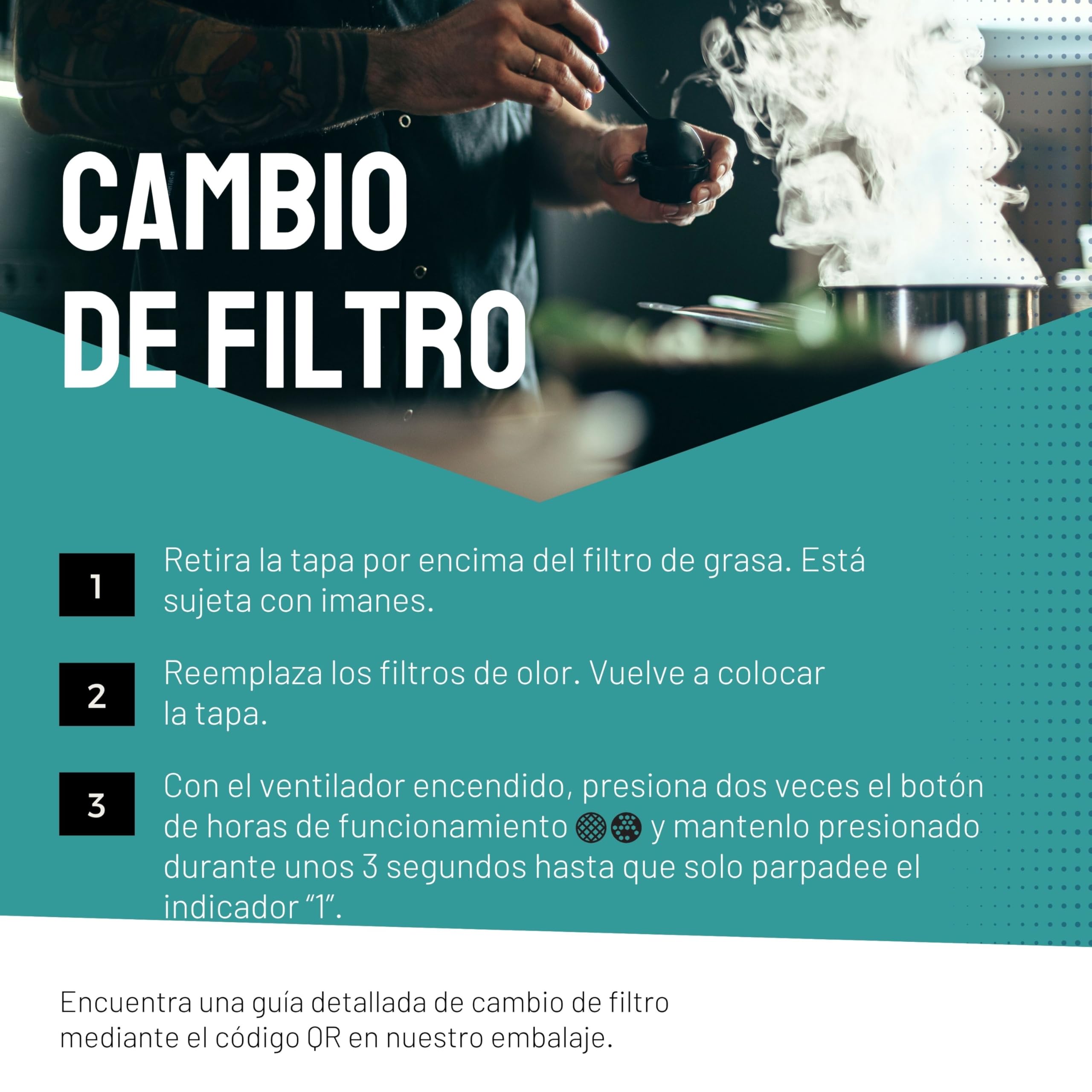 FilterBase Filtro de carbón activo Miele DKF 31-P compatible con campana extractora