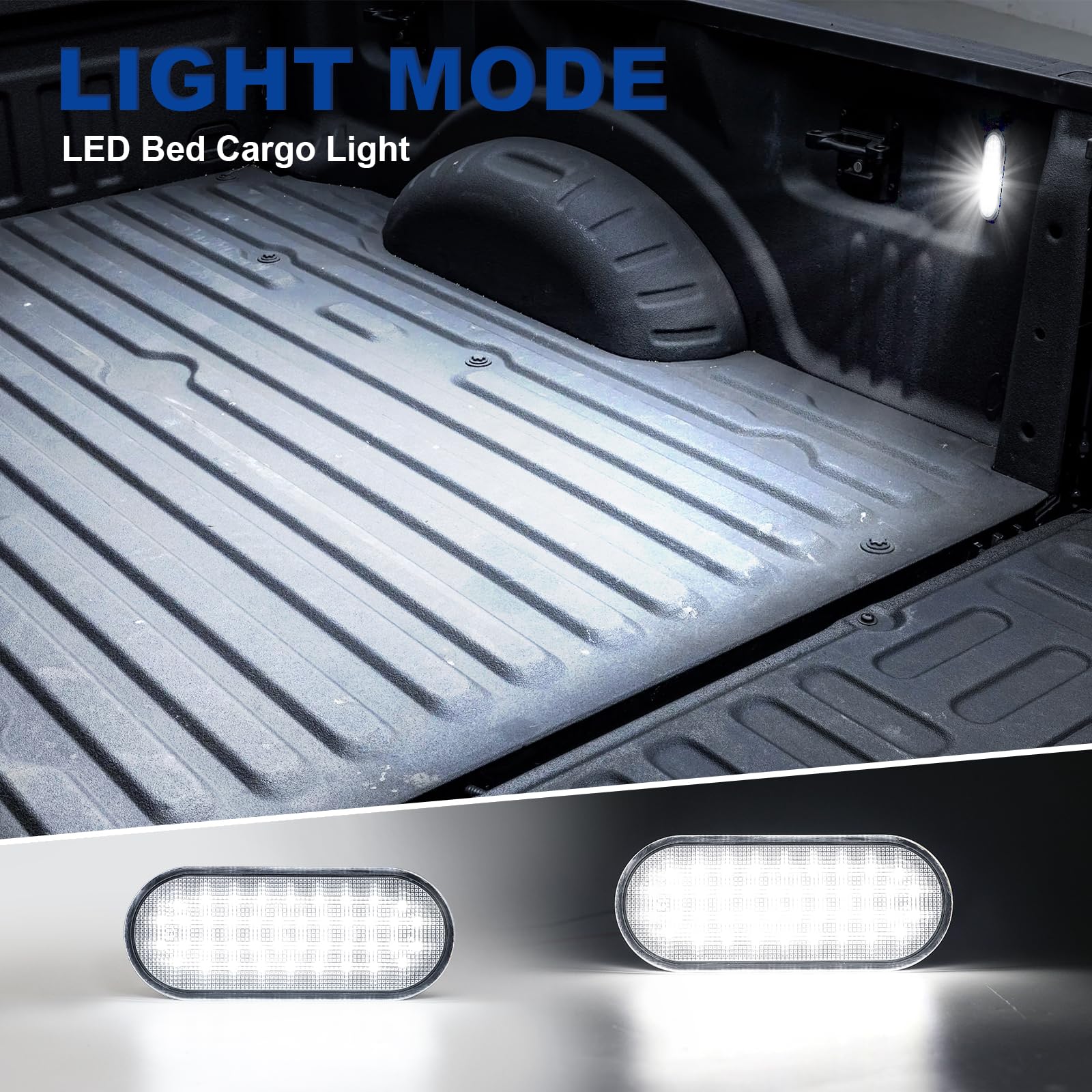 Luz LED de carga para cama compatible con F150 2015-2020 F150 Rap-tor 2017-2022 F250 Super Duty 2017-2022 F350 Super Duty 2017-2022