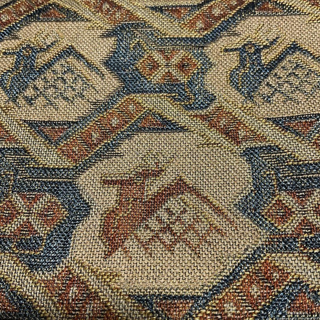 Amazon.co.jp: 小さめ古帛紗(茶箱や色紙点前用) 正絹 金襴緞子 有栖川  