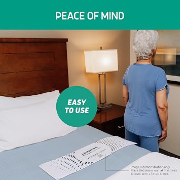 Lunderg Bed Alarm Pad (10 x 30) Pager NOT Included Wireless Replacement or Extra Sensor Pad for Lunderg Wireless Bed Alarm System Owners