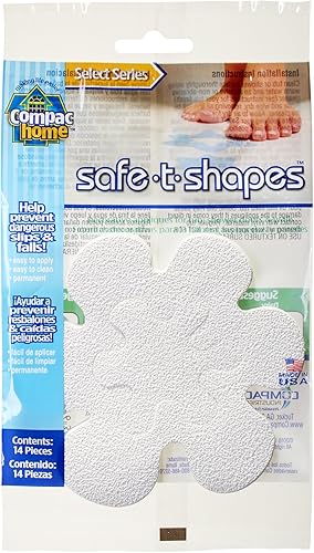 Formas T seguras de compac aplicaciones funcionales de baño decorativo antideslizante para tinas  duchas etiquetas engomadas para el baño que