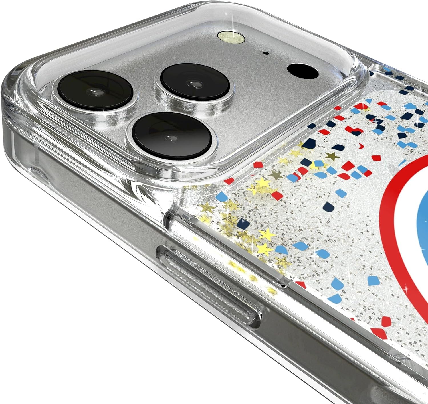Keyscaper Tennessee Titans Glitter Case with Confetti Design for iPhone