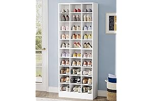 Tribesigns 10-Tier Organizadores de Madera para Zapatos