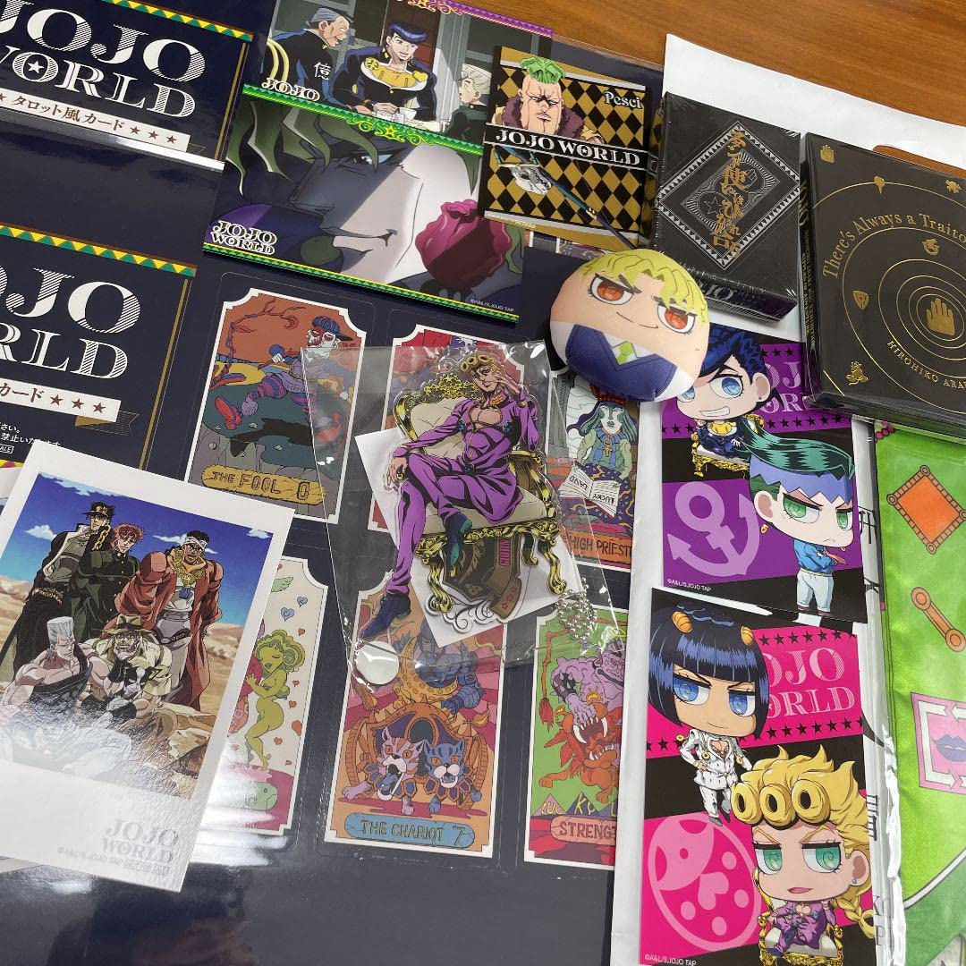 Amazon.co.jp: ジョジョ展 ジョジョワールド グッズセット : おもちゃ