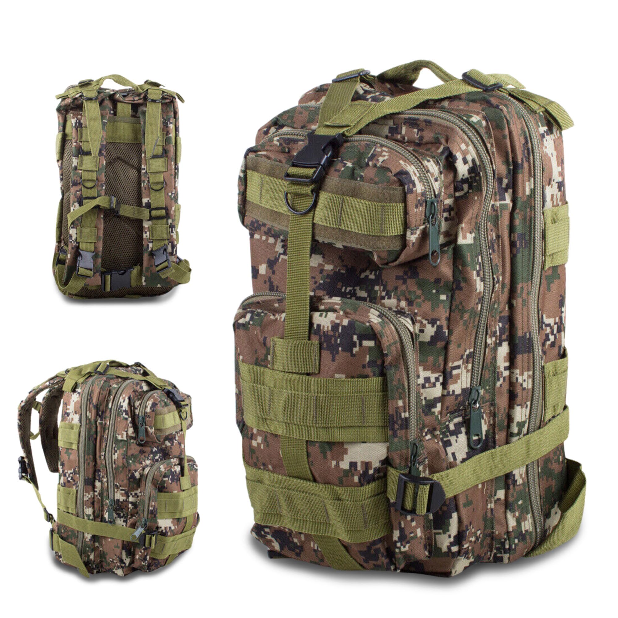 UNALIFE Mochila Táctica Militar 30 L Con Gran Capacidad y Multiples Bolsillos Para Maniobras Militares I Gran Paquete de Asalto Militar,Crossfit, Senderismo, Montañismo, Caza, Aire Libre