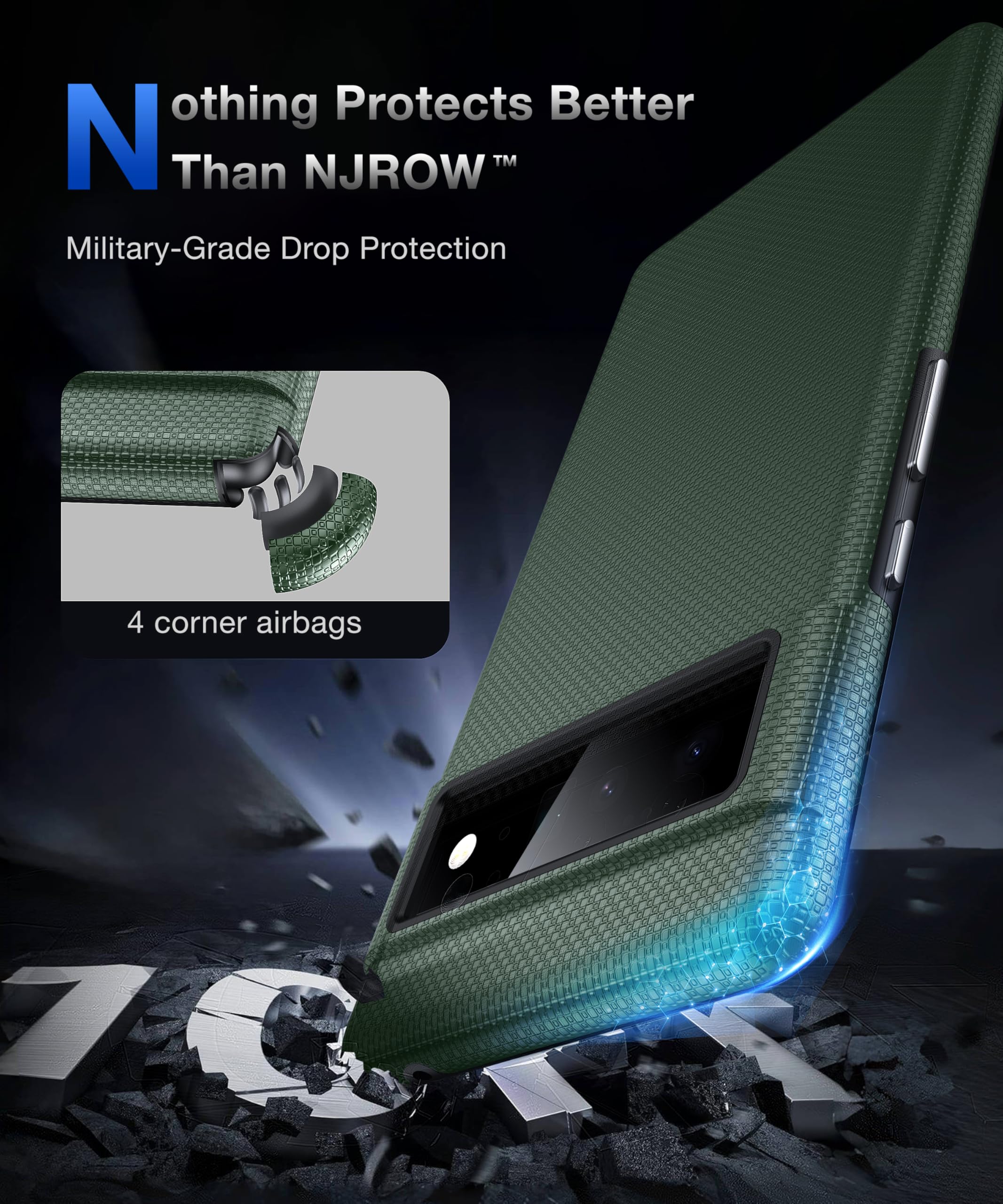 Magnetica Forte Cover per Google Pixel 6 Pro Compatibile Con